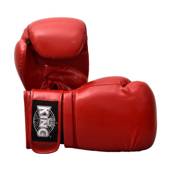 King Carbon Strike 16oz Gloves Red