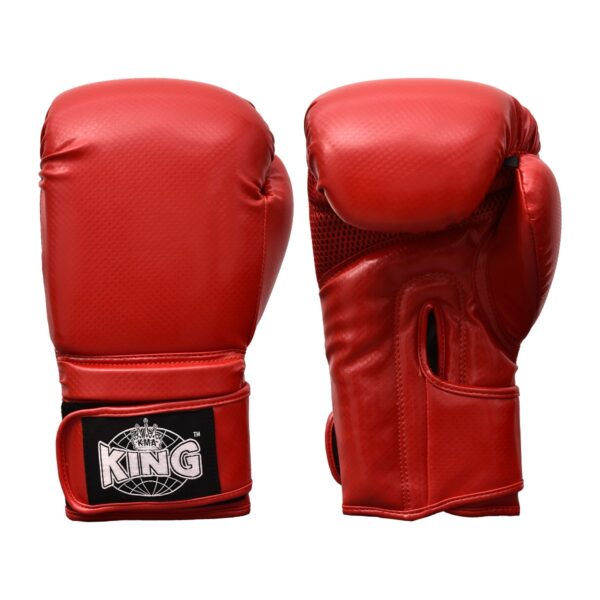 King Carbon Strike 16oz Gloves Red