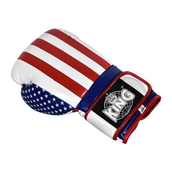 USA Flag Carbon Strike Boxing Gloves - Image 4