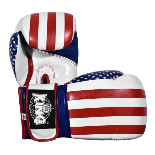 USA Flag Carbon Strike Boxing Gloves - Image 5