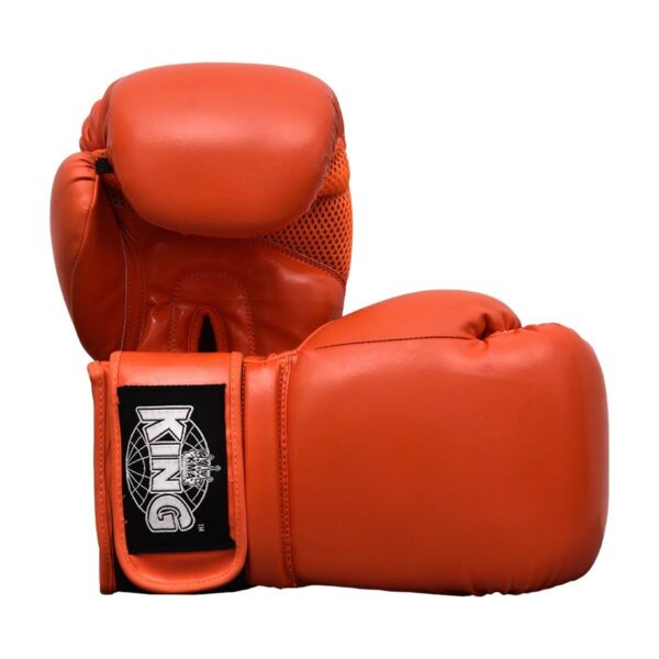 Carbon Strike Boxing Gloves Orange - Image 4