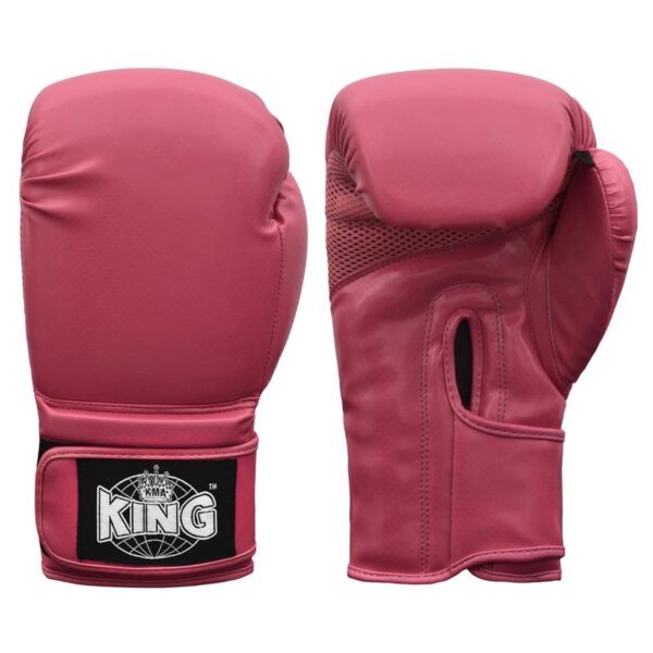 King Carbon Strike Boxing Gloves Pink - Image 3