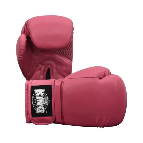 King Carbon Strike Boxing Gloves Pink - Image 4
