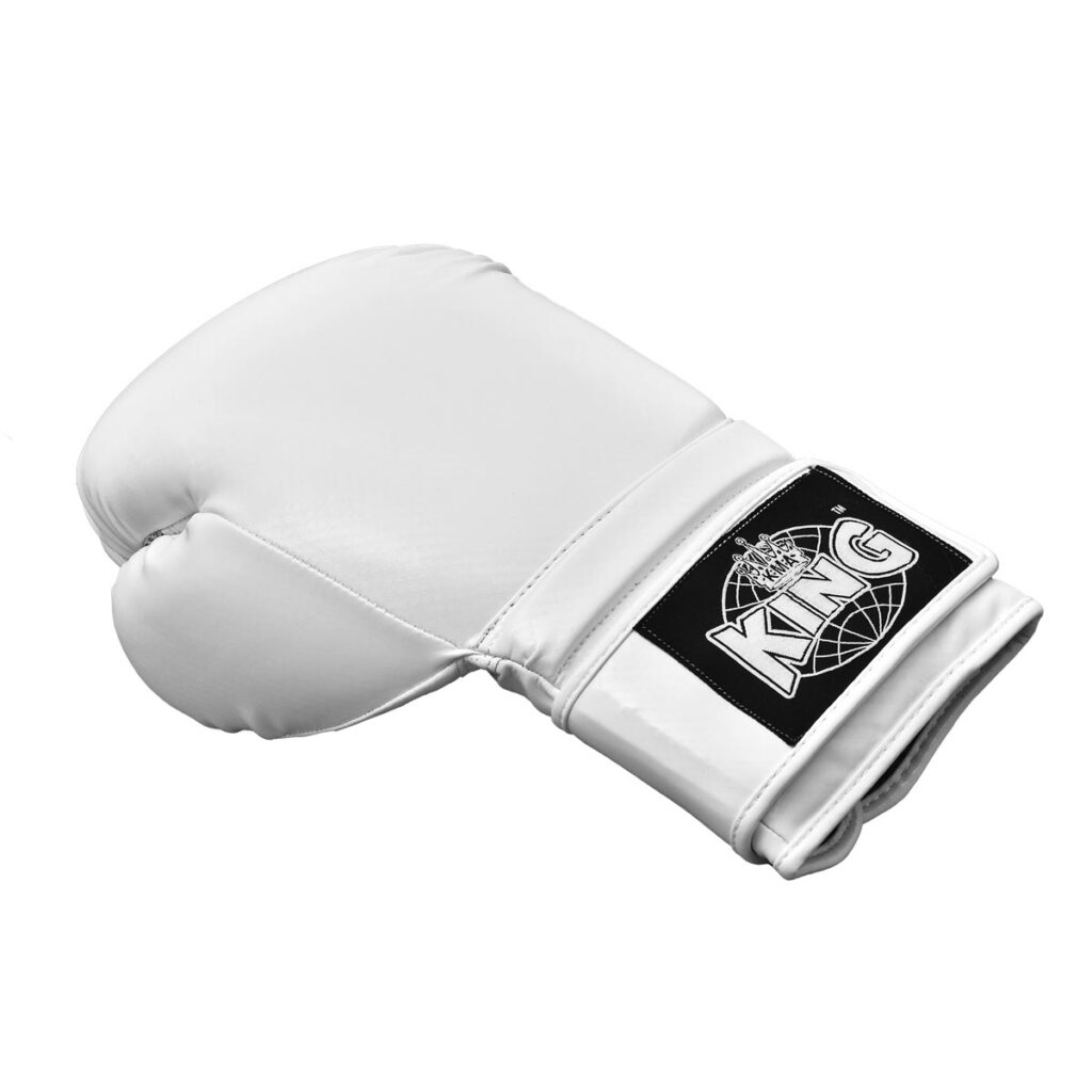 Martial Arts Supplies Carbon Strike Boxing Gloves 16 oz White