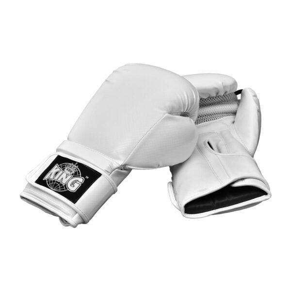 Carbon Strike Boxing Gloves White - Image 4